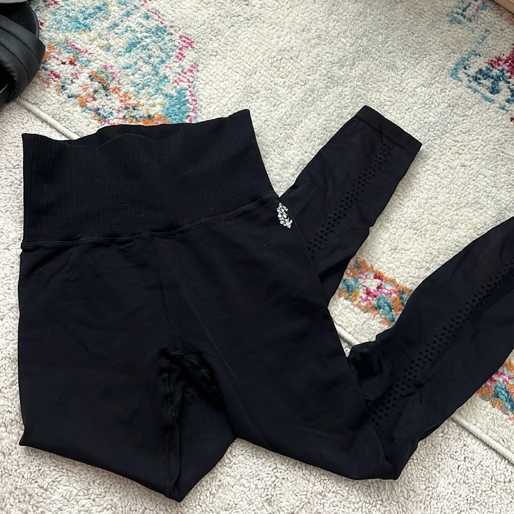 Free people movement leggings good karma